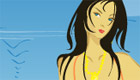  vestir : Vestirse para la playa