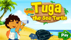 juegos de famosos para chicas : La tortuga de Diego