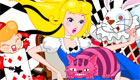juegos de famosos para chicas : Alicia en el País de las maravillas