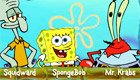 juegos de famosos para chicas : Bob Esponja contra el robot