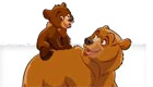  famosos : Colorea Hermano oso, de Disney