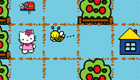 juegos de famosos para chicas : Hello Kitty contra las abejas
