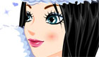 maquillaje juegos : Una chica en la nieve