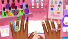 maquillaje : El salón de manicura